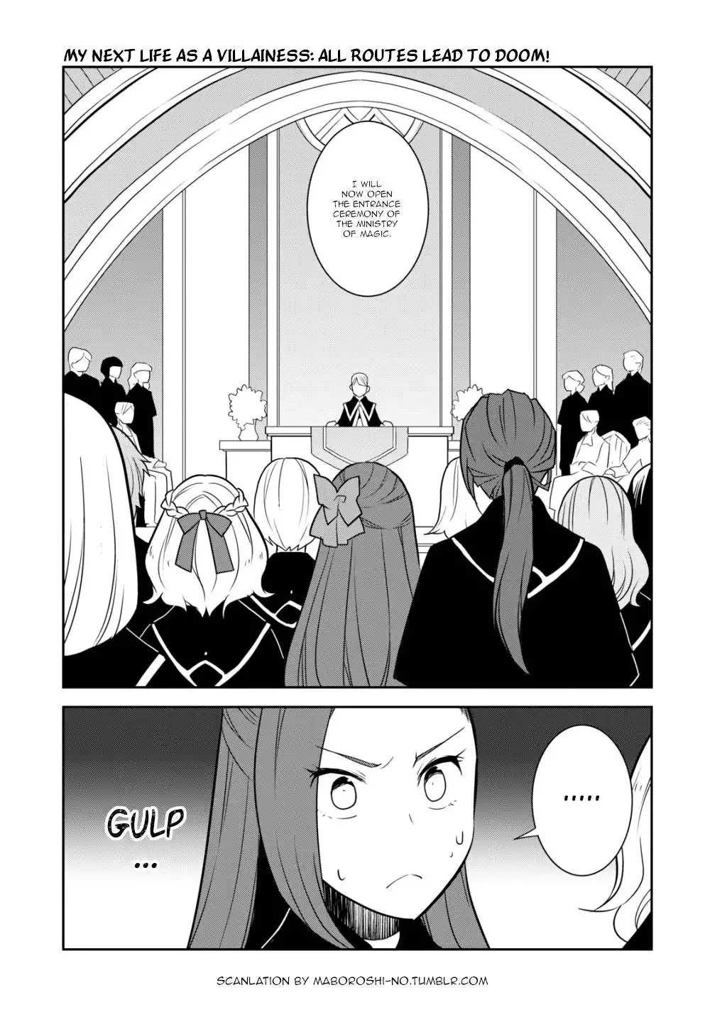 Otome Game No Hametsu Flag Shika Nai Akuyaku Reijou Ni Tensei Shite Shimatta... Chapter 56 1